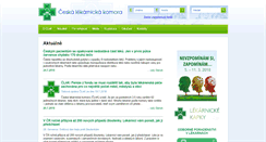 Desktop Screenshot of lekarnici.cz